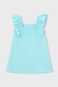 Dievča Dievčenské šaty Mayoral 3943.6M.Mini.PPY2 modrá
