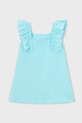 Dievča Dievčenské šaty Mayoral 3943.6M.Mini.PPY2 modrá