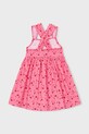 Κοριτσίστικα Παιδικό βαμβακερό φόρεμα Mayoral 3944.6N.Mini.PPY2 ροζ
