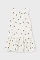 Dziewczynka Mayoral sukienka dziecięca 3945.6N.Mini.PPY2 biały