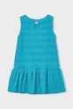 Dječja haljina Mayoral 3945.6N.Mini.PPY2 tirkizna SS26