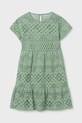 Dievčenské šaty Mayoral 6904.8A.Junior.PPY2 zelená SS26