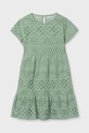 Dievčenské šaty Mayoral 6904.8A.Junior.PPY2 zelená SS26