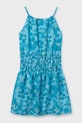 Mayoral sukienka dziecięca wzorzyste niebieski 6917.8J.Junior.PPY2