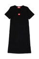 Παιδικό φόρεμα Diesel DPACI DRESS με ελαστάν μαύρο J02636.KYAZY