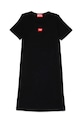 Παιδικό φόρεμα Diesel DPACI DRESS με ελαστάν μαύρο J02636.KYAZY