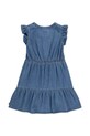 Dziewczynka Levi's sukienka bawełniana dziecięca FLUTTER SLEEVE BUTTON UP D 4EP551 niebieski