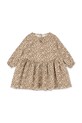 Παιδικό βαμβακερό φόρεμα Konges Sløjd COCO DRESS GOTS KS104740.PPY2 πολύχρωμο SS26