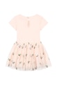 Konges Sløjd sukienka dziecięca BALLERINA DRESS KS104658.PPY2 różowy SS26