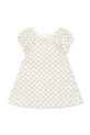 Konges Sløjd sukienka bawełniana dziecięca CLASSIC SS DRESS GOTS wzorzyste beżowy KS104734.PPY2