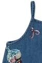 Konges Sløjd sukienka jeansowa dziecięca MAGOT SEQUIN STRAP DRESS GOTS granatowy KS104975.PPY2