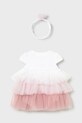 Mayoral Newborn sukienka niemowlęca 1601.2D.Newborn.PPY2 różowy SS26