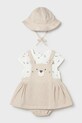 Kojenecké šaty Mayoral Newborn mini béžová 1631.2D.Newborn.PPY2