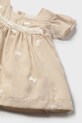 Dziewczynka Mayoral Newborn sukienka 1802.2M.Newborn.PPY2 beżowy
