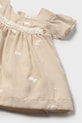 Dziewczynka Mayoral Newborn sukienka 1802.2M.Newborn.PPY2 beżowy