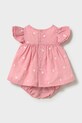 Šaty Mayoral Newborn 1802.2M.Newborn.PPY2 růžová SS26
