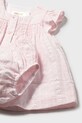 Mayoral Newborn sukienka bawełniana niemowlęca różowy 1805.2D.Newborn.PPY2