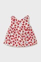Mayoral Newborn sukienka bawełniana niemowlęca 1811.2R.Newborn.PPY2 czerwony SS26