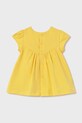 Mayoral Newborn sukienka niemowlęca 1817.2V.Newborn.PPY2 żółty SS26