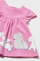 Dziewczynka Mayoral Newborn sukienka niemowlęca 1817.2V.Newborn.PPY2 różowy