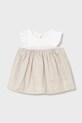 Платье для младенцев Mayoral Newborn короткий бежевый 1824.2C.Newborn.PPY2