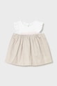 Платье для младенцев Mayoral Newborn короткий бежевый 1824.2C.Newborn.PPY2