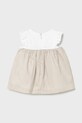 Платье для младенцев Mayoral Newborn 1824.2C.Newborn.PPY2 бежевый SS26