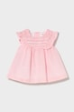 Mayoral Newborn sukienka niemowlęca rozkloszowany różowy 1884.2M.Newborn.PPY2