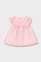 Mayoral Newborn sukienka niemowlęca 1884.2M.Newborn.PPY2 różowy SS26
