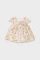 Mayoral Newborn rochie pentru bebeluși cu in mini bej 1885.2M.Newborn.PPY2