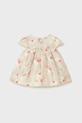 Mayoral Newborn rochie pentru bebeluși cu in 1885.2M.Newborn.PPY2 bej SS26
