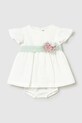 Φόρεμα μωρού Mayoral Newborn στρογγυλό λευκό 1886.2M.Newborn.PPY2