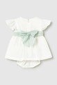 Φόρεμα μωρού Mayoral Newborn 1886.2M.Newborn.PPY2 λευκό SS26