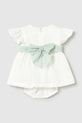 Φόρεμα μωρού Mayoral Newborn 1886.2M.Newborn.PPY2 λευκό SS26