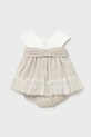 Mayoral Newborn sukienka niemowlęca 1887.2N.Newborn.PPY2 beżowy SS26