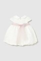 Φόρεμα μωρού Mayoral Newborn 1889.2N.Newborn.PPY2 λευκό SS26