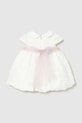Φόρεμα μωρού Mayoral Newborn 1889.2N.Newborn.PPY2 λευκό SS26