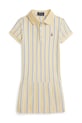 Polo Ralph Lauren sukienka sportowa bawełniana 312B16959002 żółty SS26