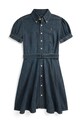 Dječja pamučna haljina Polo Ralph Lauren pamuk mornarsko plava 313A11970001