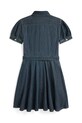 Dječja pamučna haljina Polo Ralph Lauren 313A11970001 mornarsko plava SS26