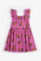 Bobo Choses sukienka bawełniana dziecięca Tangerine 126AC101 różowy SS26