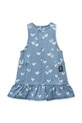Liewood sukienka jeansowa dziecięca Angelica Printed Denim frill Dress LW20641.PPY2 niebieski SS26