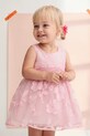 Abel&Lula sukienka niemowlęca rozkloszowany różowy 5005.12.Baby.PPY2