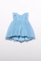 Abel&Lula sukienka niemowlęca rozkloszowany niebieski 5012.13.Baby.PPY2