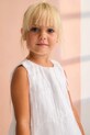 Dievčenské šaty Abel&Lula 5025.1.Mini.PPY2 biela