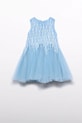 Dievčenské šaty Abel&Lula 5025.1.Mini.PPY2 modrá SS26