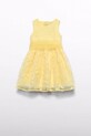 Παιδικό φόρεμα Abel&Lula 5042.5.Mini.PPY2 κίτρινο SS26