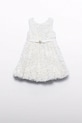 Abel&Lula vestito bambina 5050.1.Mini.PPY2 bianco SS26