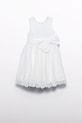 Dievčenské šaty Abel&Lula 5051.1.Mini.PPY2 biela SS26