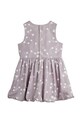 Dziewczynka Mini Rodini sukienka dziecięca Starfall 26250118 fioletowy